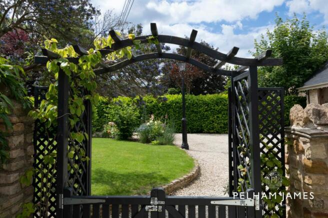 Side Garden, Garden, The Old School House, Harringworth
