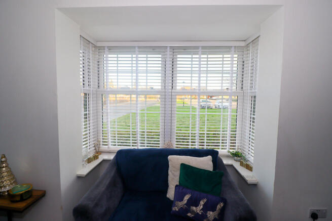 Bay window in lounge