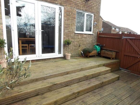 Rear garden