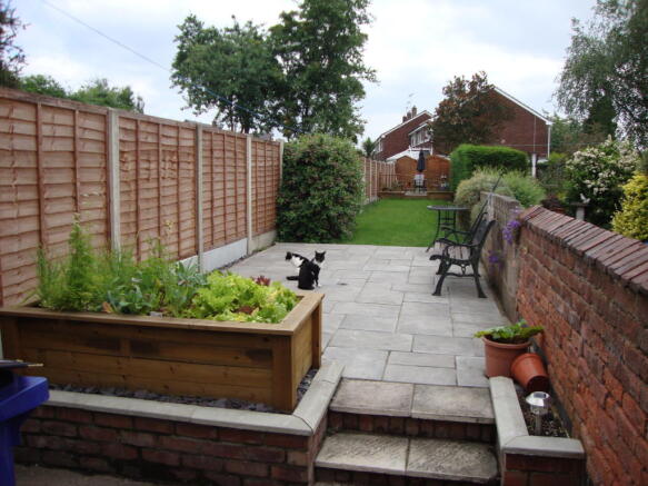 Rear Patio Area