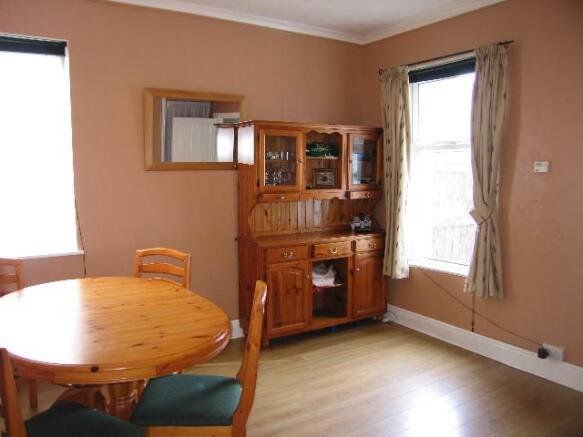 rear sitting room/dining room