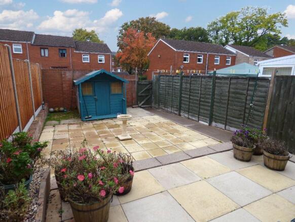 Rear garden