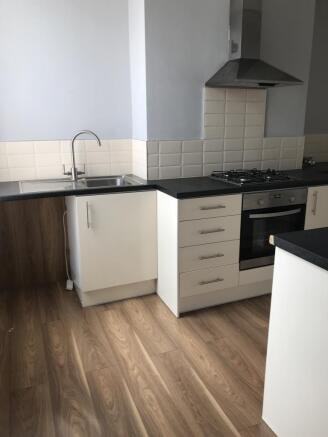 Kitchen sink & cooking area