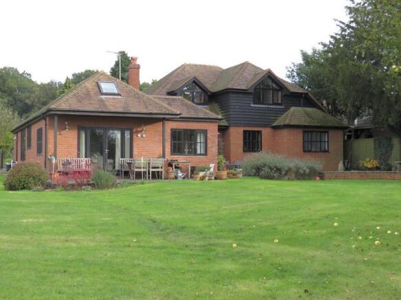 rear of house