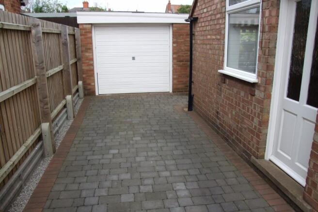 Garage plus driveway