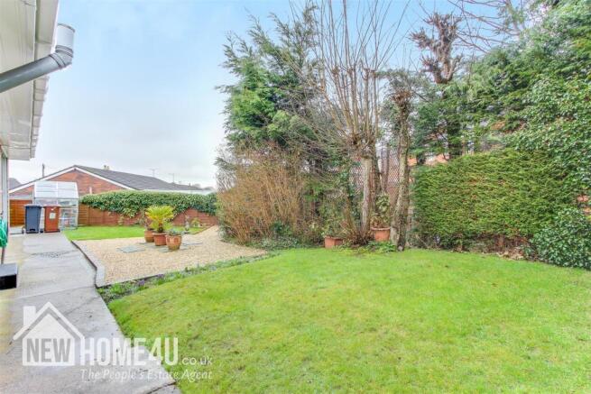 REAR OF HOME: