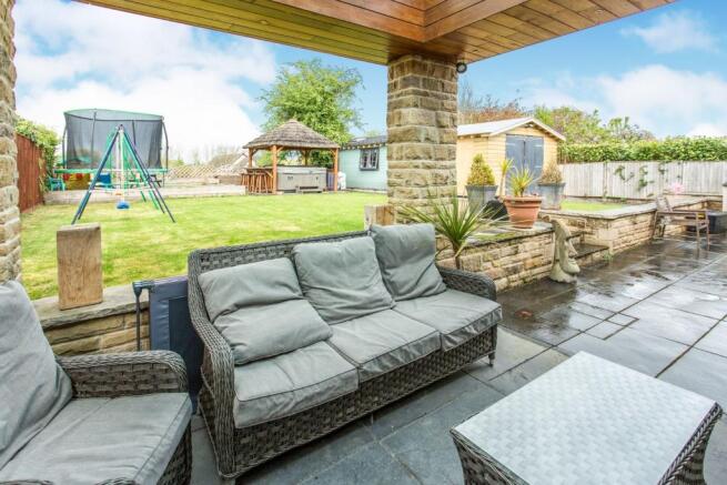 Rear garden