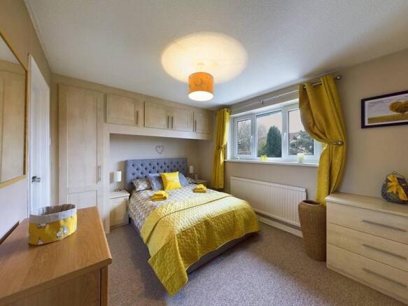 Bedroom 1 with en-suite shower room
