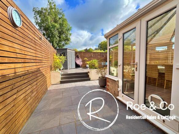Rear garden