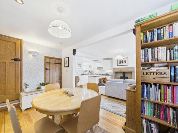 Dining Area to Lounge and Kitchen