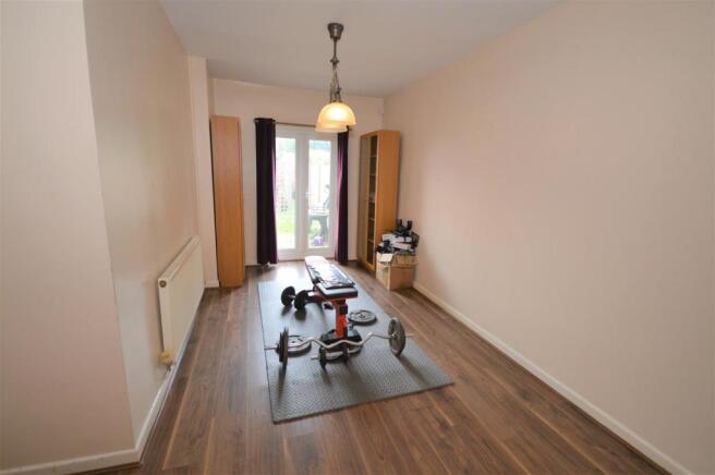Through lounge dining room