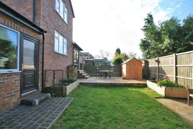 Rear garden