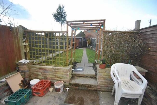 Rear garden
