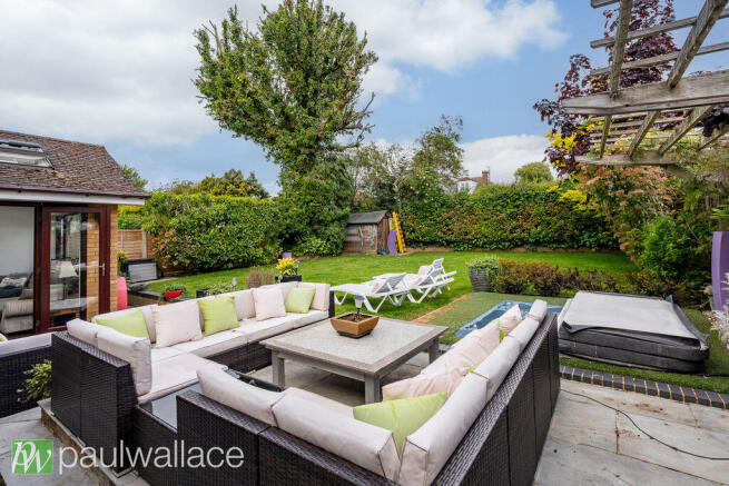 Landcaped Rear Garden