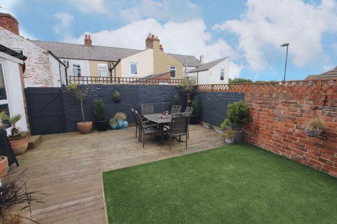 Rear garden