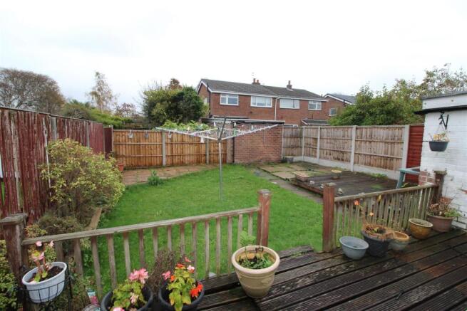 Rear garden
