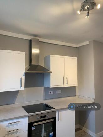 Kitchen At Oven Hob And Hood