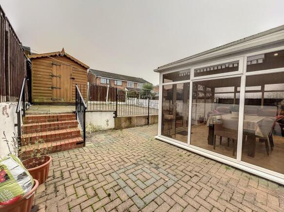 Rear garden