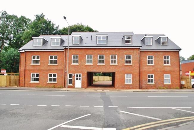 Front of building