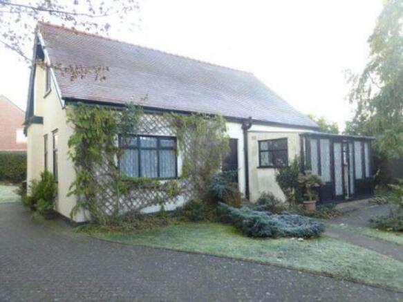 Rear of property
