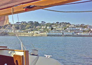 from the water