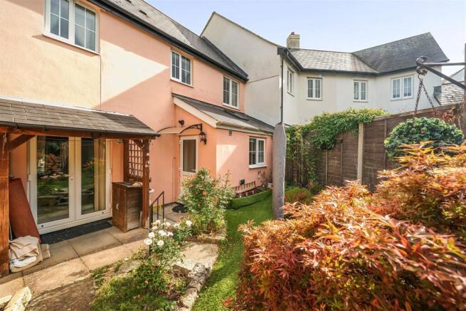 Rear of property