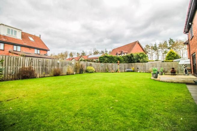 Rear garden
