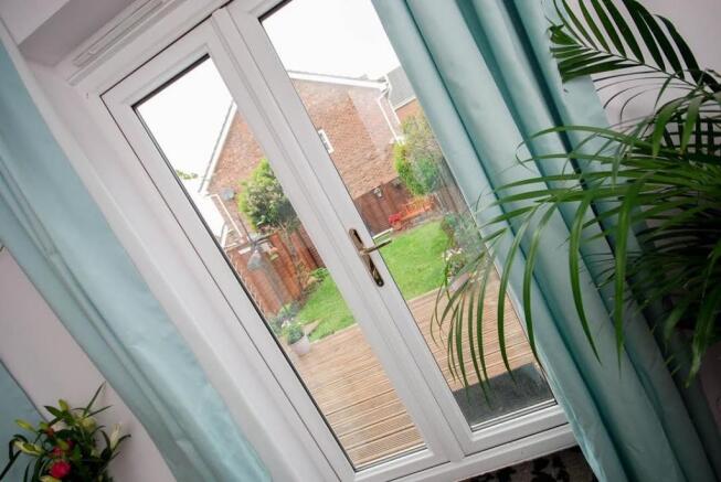 Feature French doors