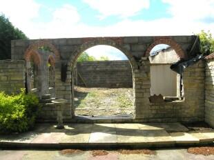 old swimming pool