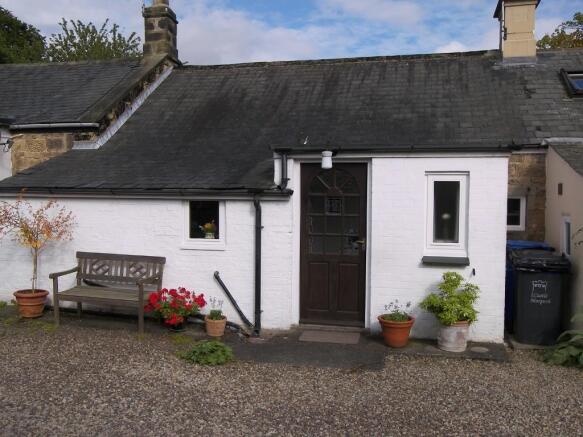 REAR OF COTTAGE
