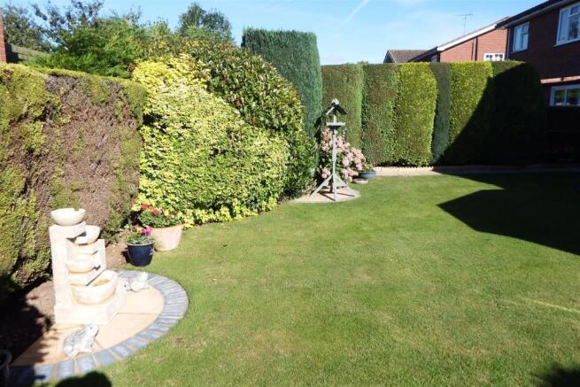 Enclosed rear garden
