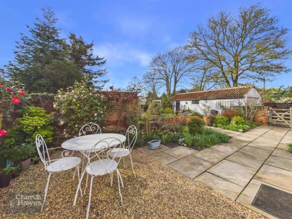 West Facing Rear Garden