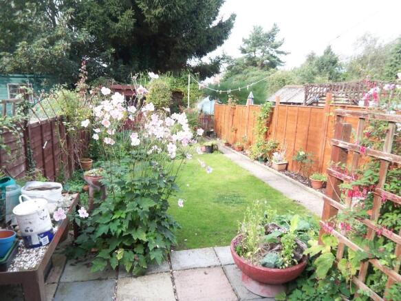Rear garden