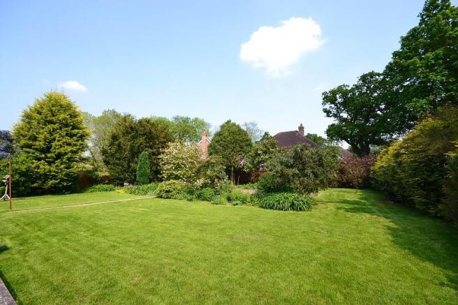 Rear garden