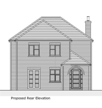 Rear Proposed Elevation