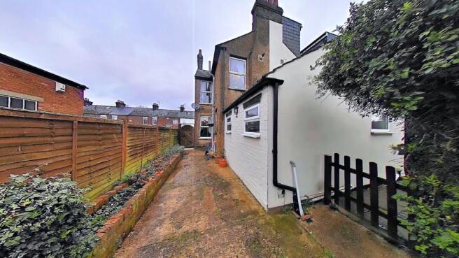 Rear Garden looking towards house