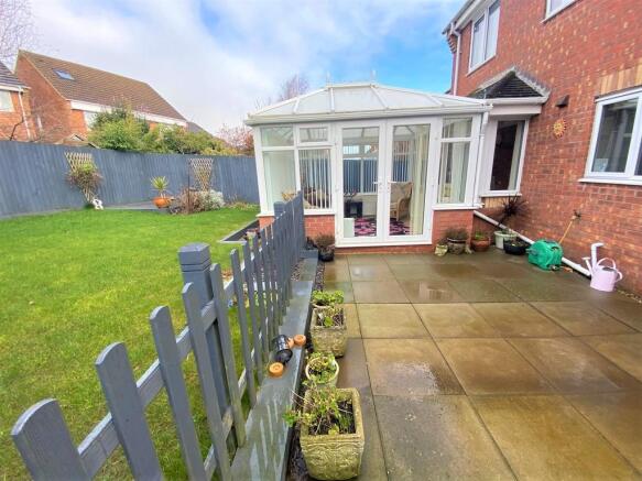 Garden and patio