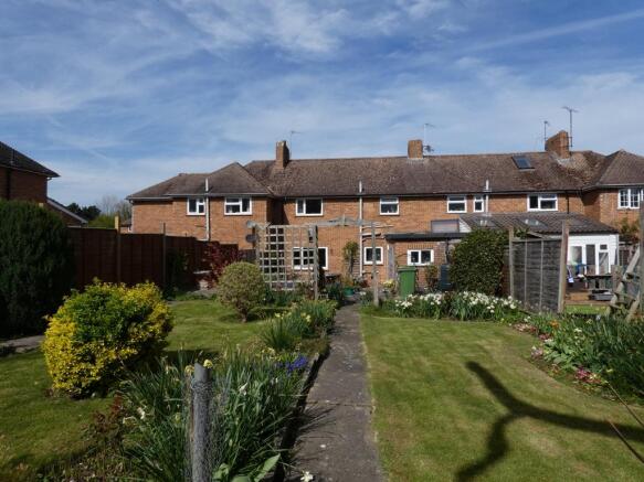 south facing garden