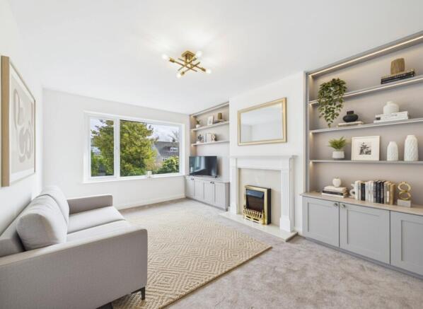 Living Room -  This image has been digitally enhan