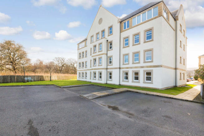 Rear of property