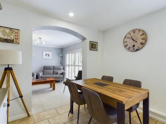 Dining kitchen through to snug