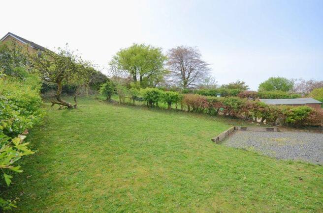 Rear garden