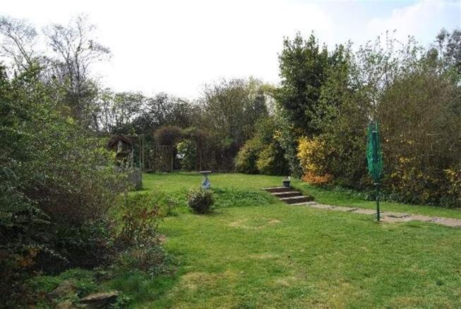 Rear garden