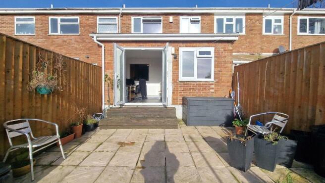 Rear of Property