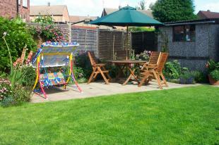Rear garden