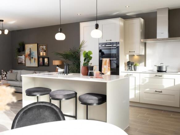 Kitchen of the Harrogate, a 4 bedroom house