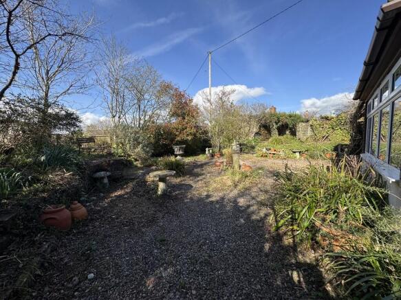Rear garden