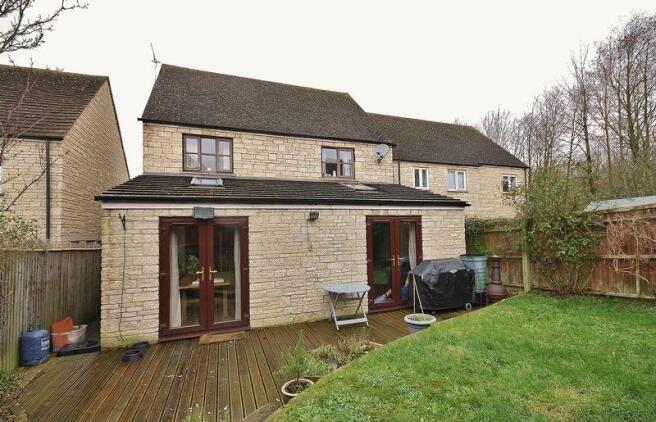 Rear of Property