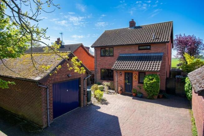 4-bed detached on The Street, Thorndon, Eye, £450,000