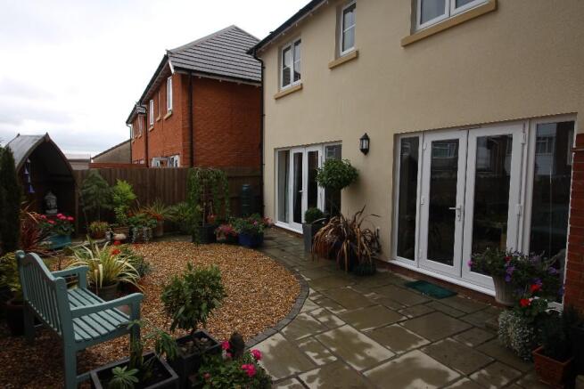 Rear garden
